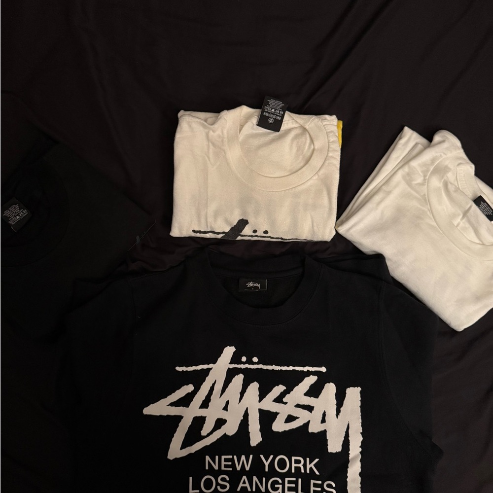 Stussy Retro/Vintage Bundle (3 Shirt & 1 Crewneck)